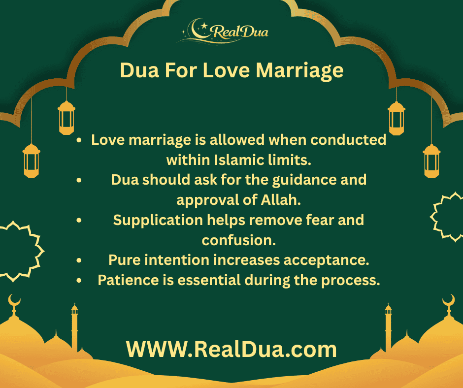 Dua For Love Marriage