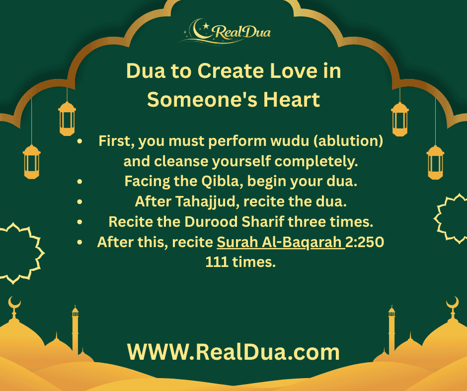 Dua to Create Love in Someone's Heart