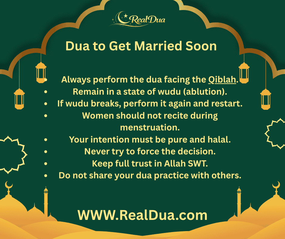 Dua to Get Married Soon